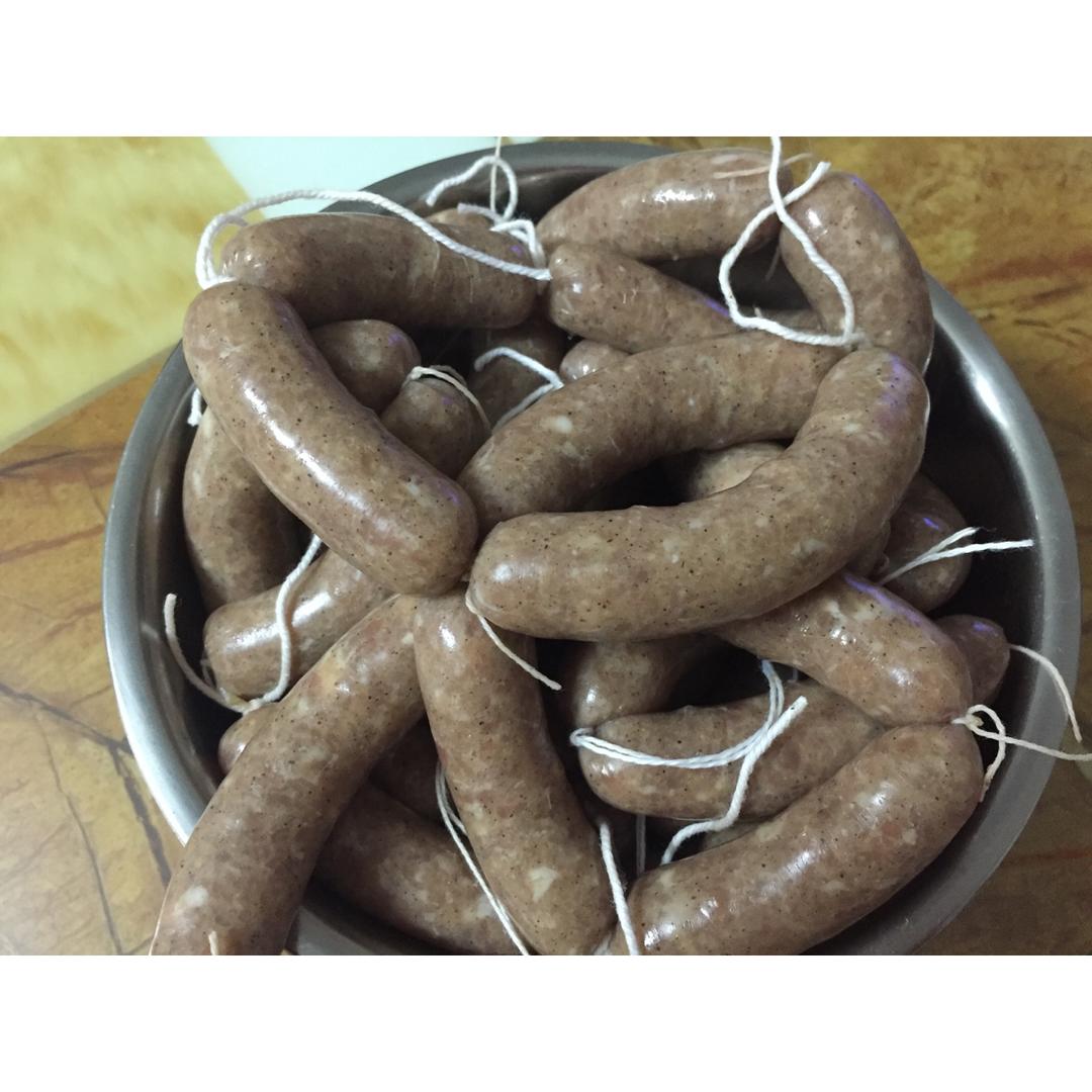 自制健康美味の 台式香甜味/黑胡椒味脆皮肠