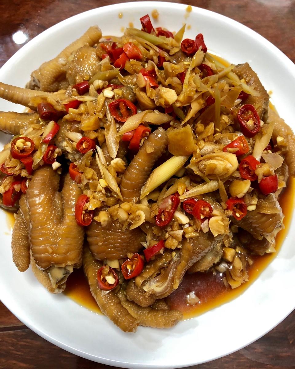秘制凉拌酸辣鸡爪