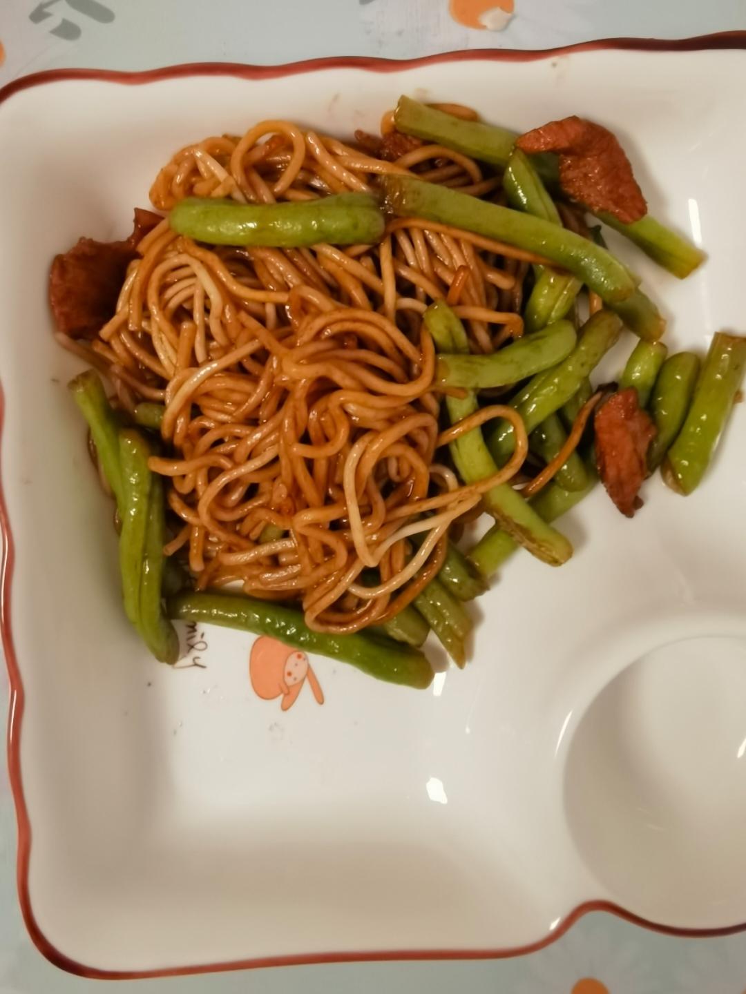 家庭版豆角焖面