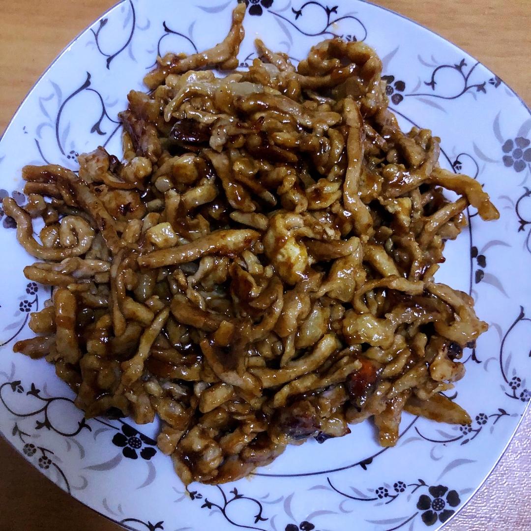 京酱肉丝