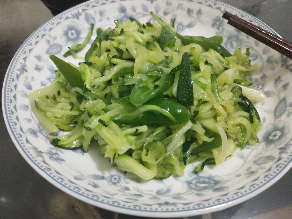 清炒南瓜丝