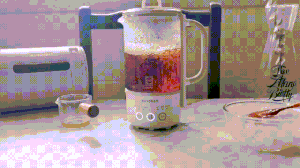 ㊙️热量超低的下午茶‼️黑白配奶茶🆚咖啡奶冻【北鼎养生壶食谱】的做法 步骤12