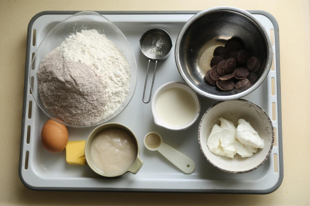 纯奶手撕吐司的做法 步骤1