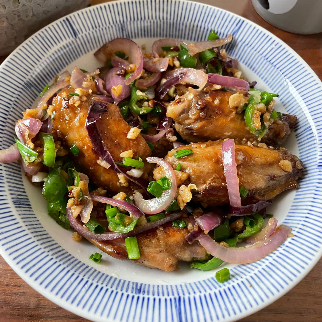 入味蒜香鸡翅