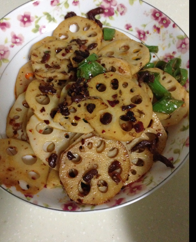 老干妈孜然莲藕