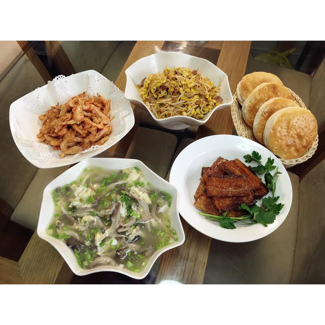 堂妈小厨做的午餐2017年1月8日