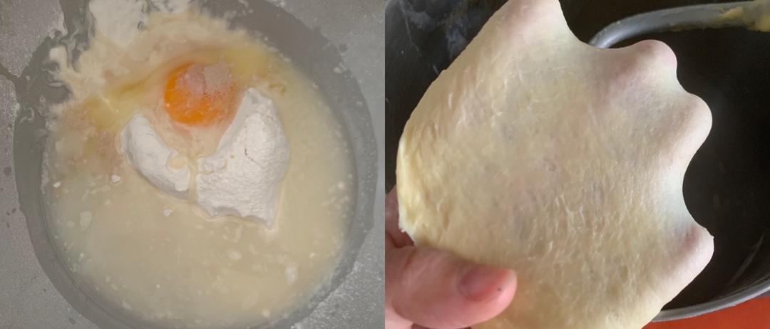 纯奶手撕吐司的做法 步骤1