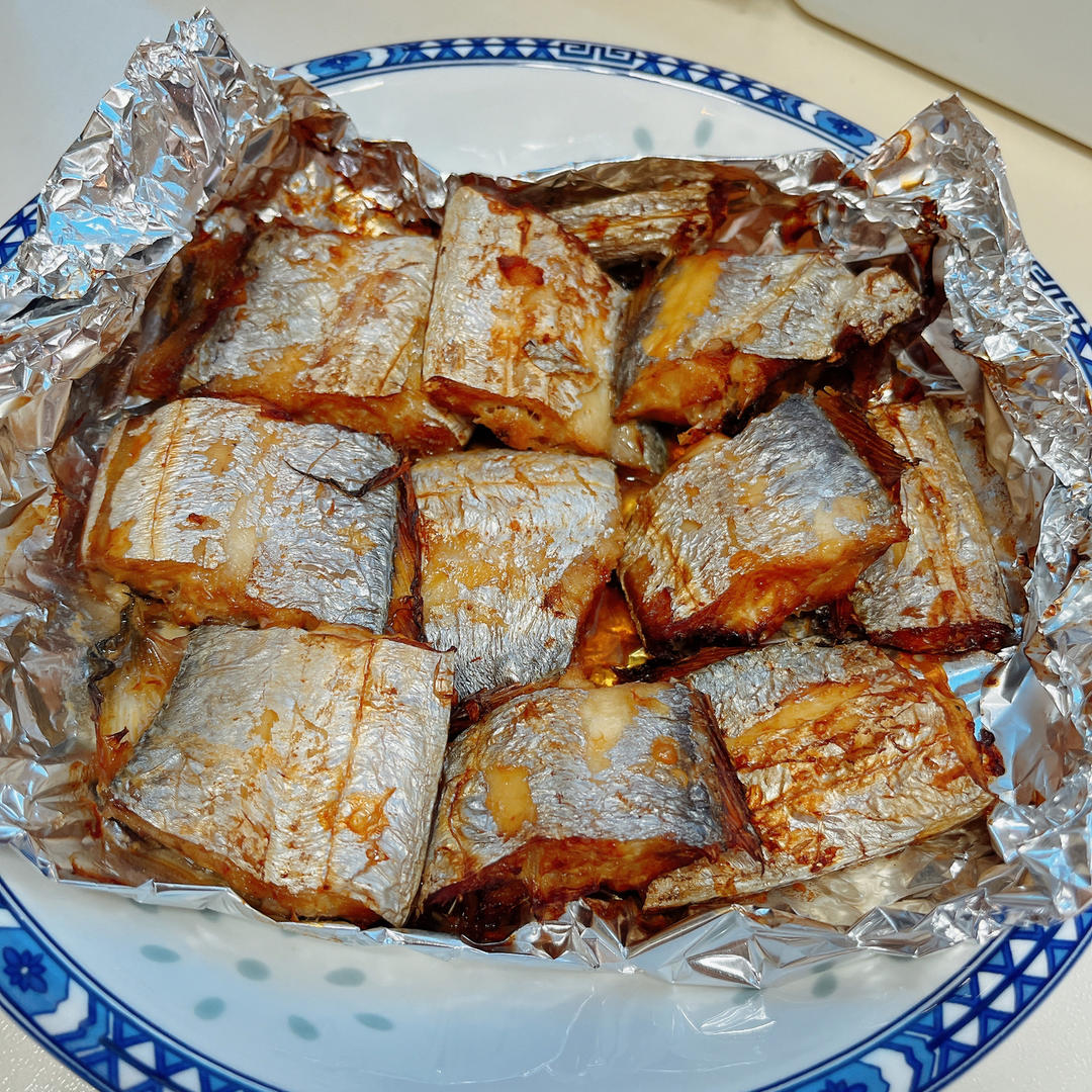 空气炸锅版香酥带鱼