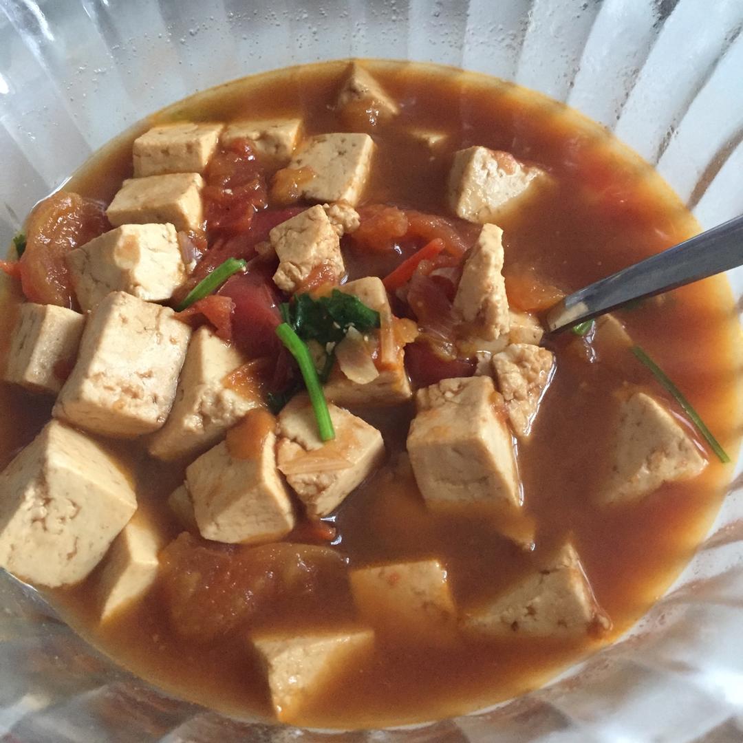 番茄豆腐