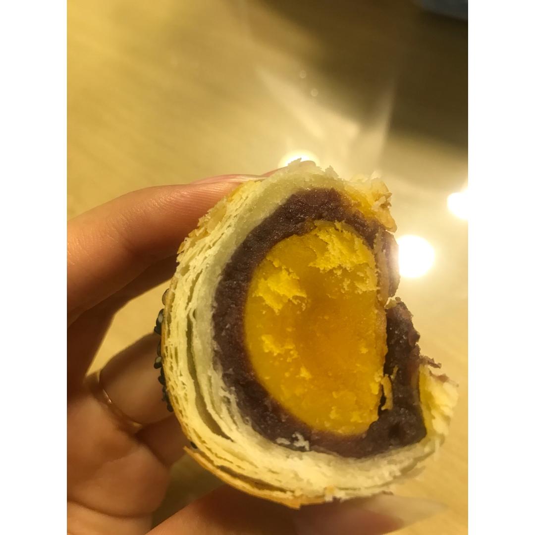 蛋黄酥——奶香浓郁芋泥馅（无猪油版）实践中总结出的详细制作流程