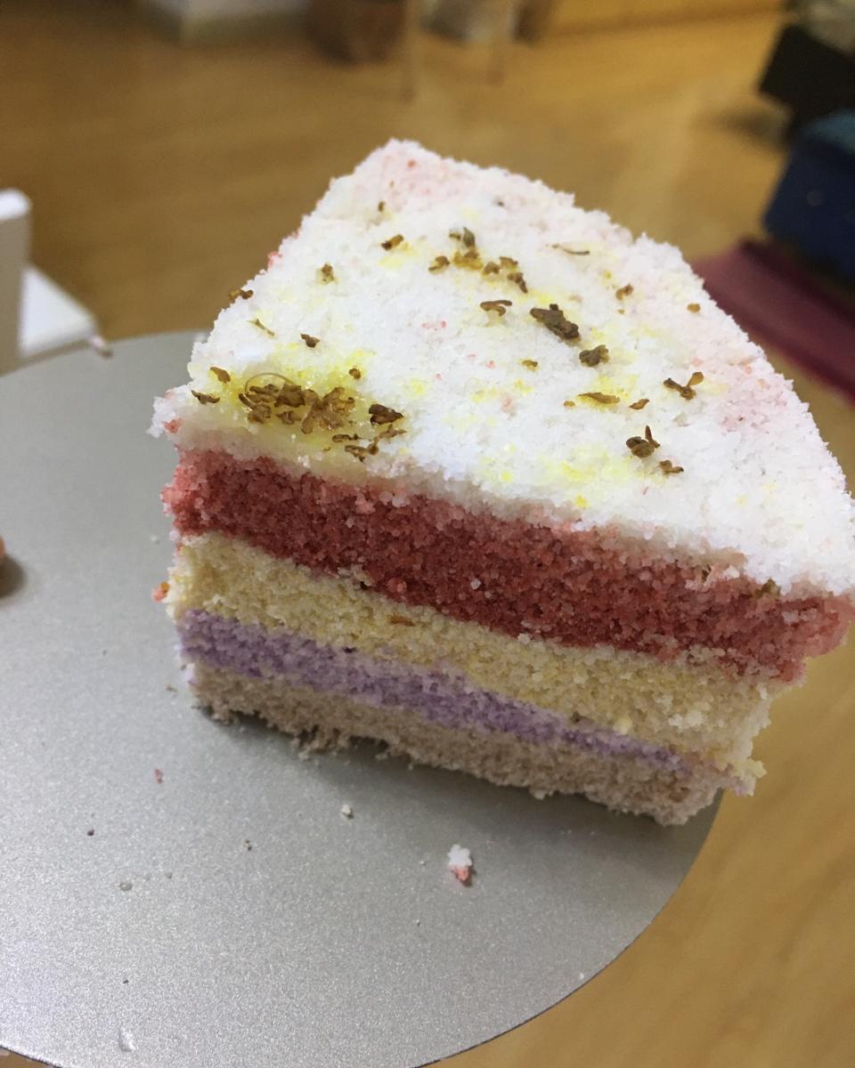 重阳节，带你做💯无添加五彩重阳糕🍰