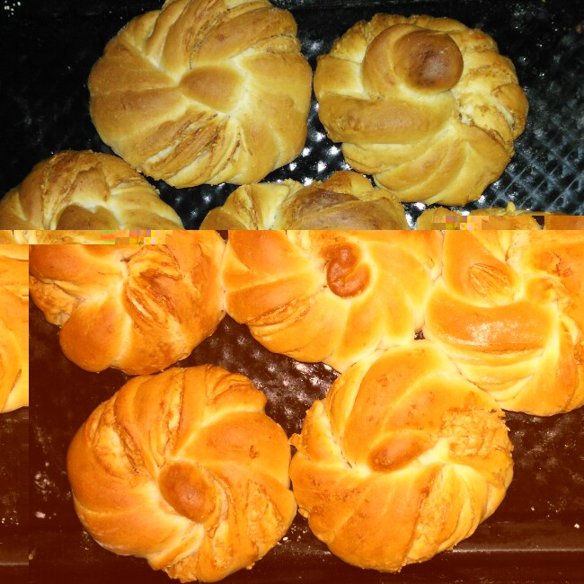 豆沙卷面包