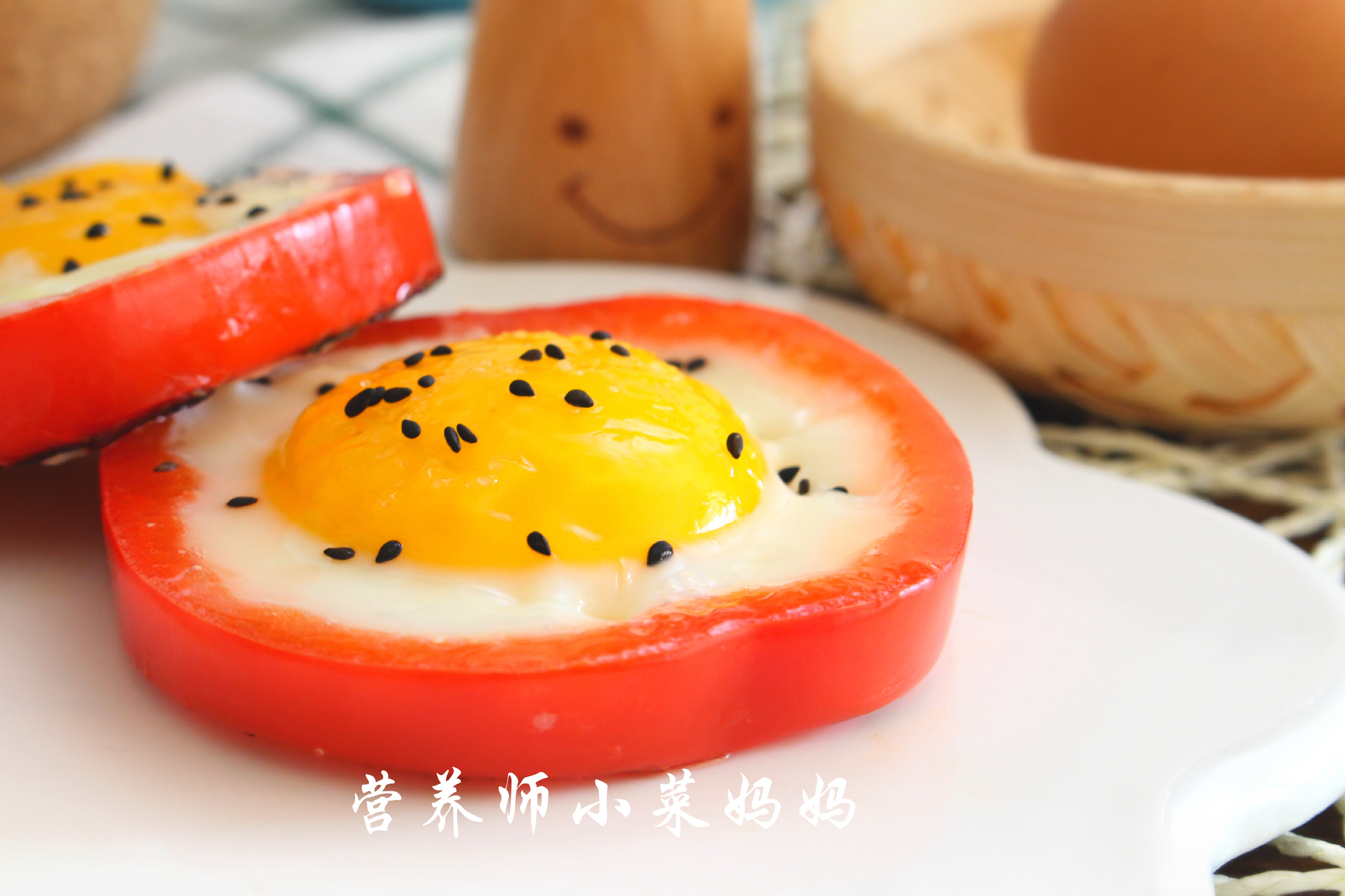 彩椒煎蛋  宝宝健康食谱的做法 步骤7