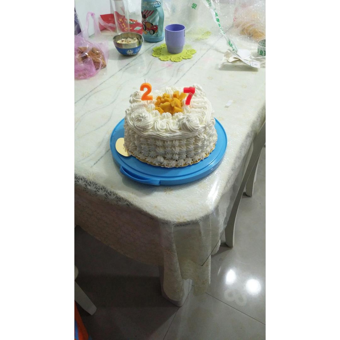 8寸水果生日蛋糕