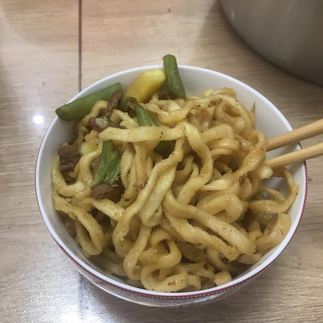 豆角焖面