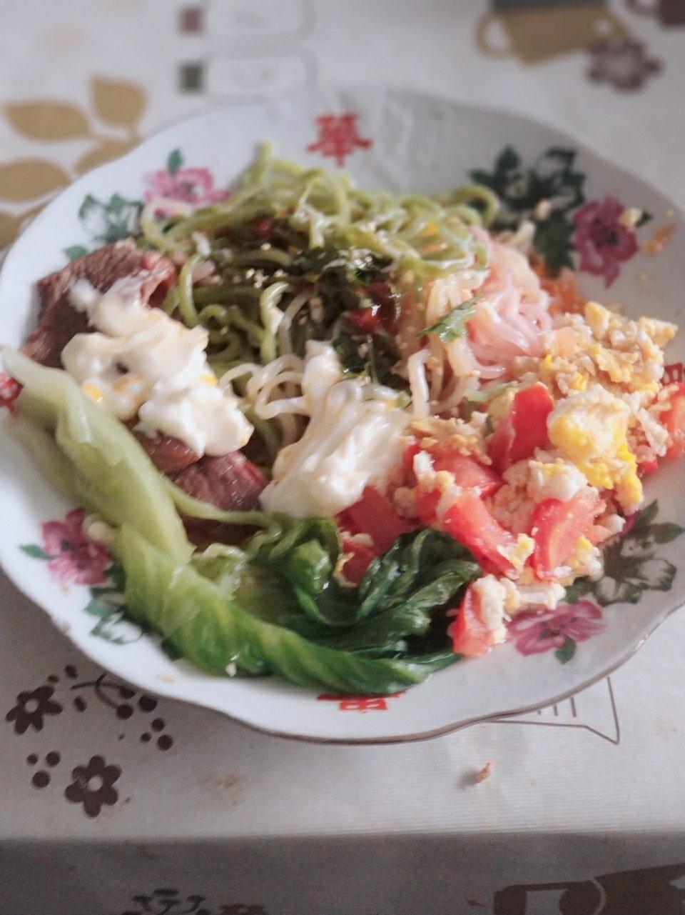 #增肌减脂健身餐#番茄鸡蛋面