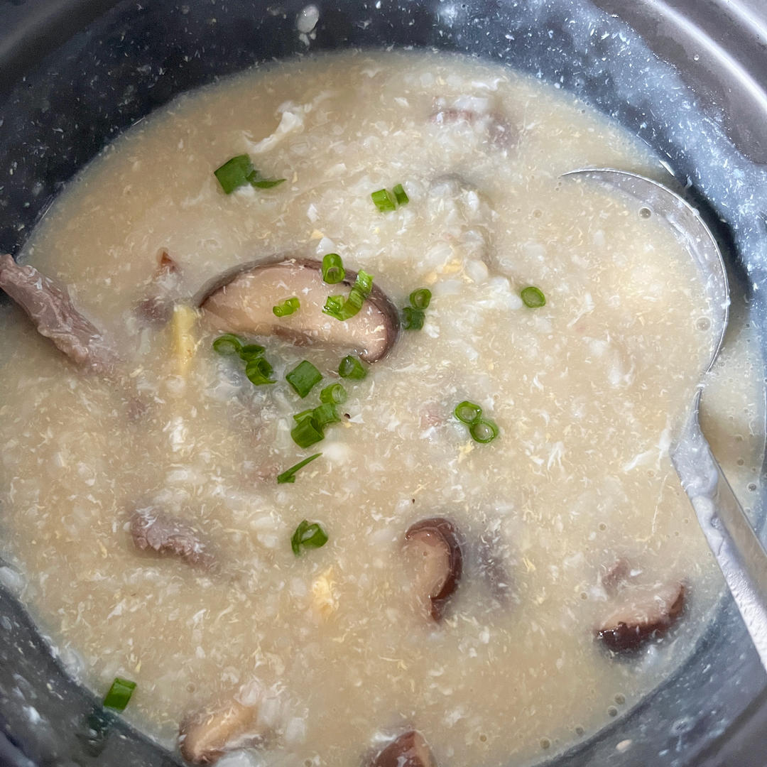 牛肉蛋花粥