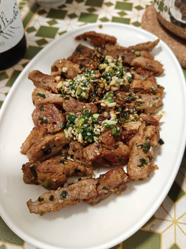香煎猪梅肉