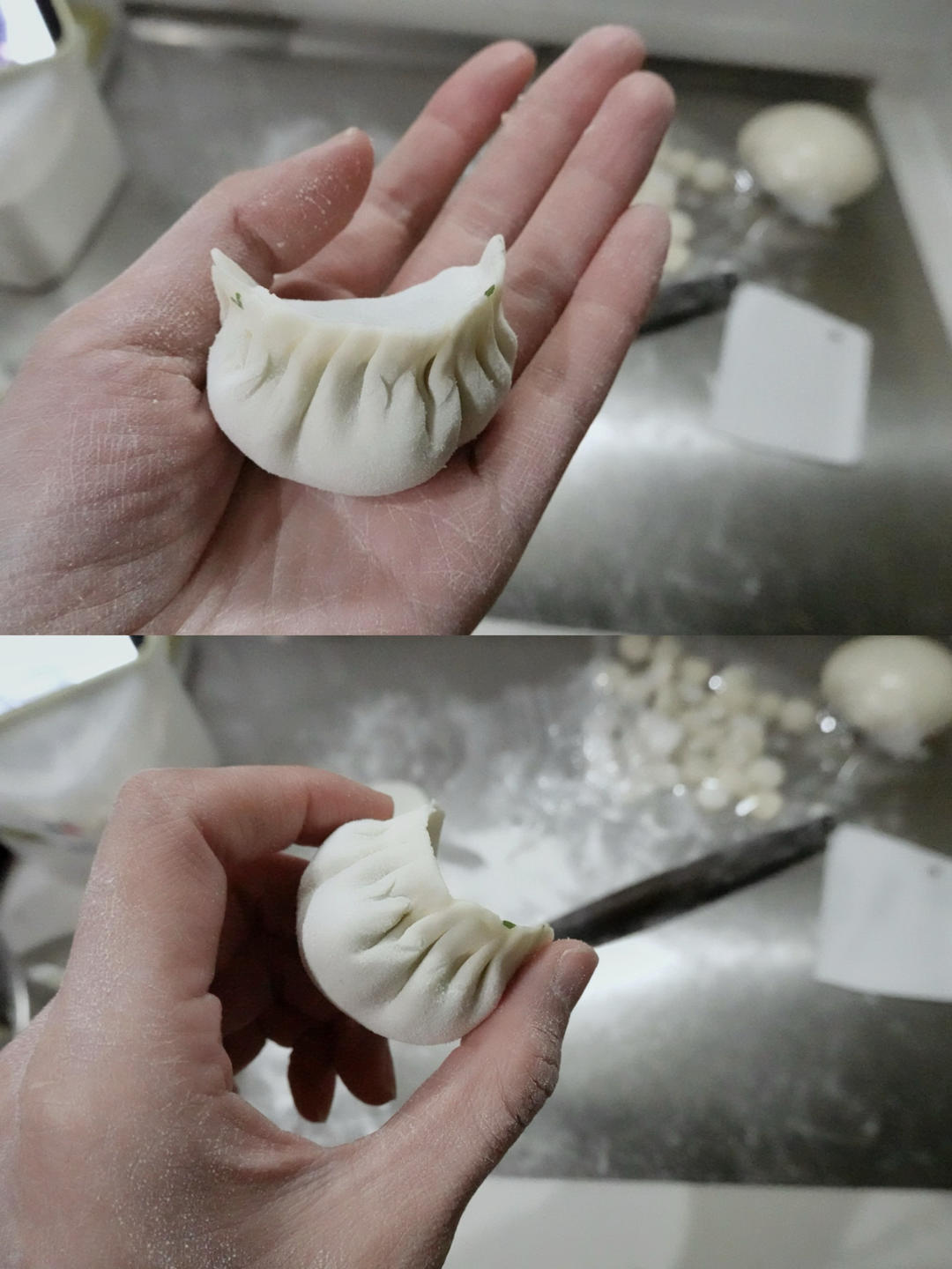 手工揉面三分钟，又韧又薄又好包的饺子皮
