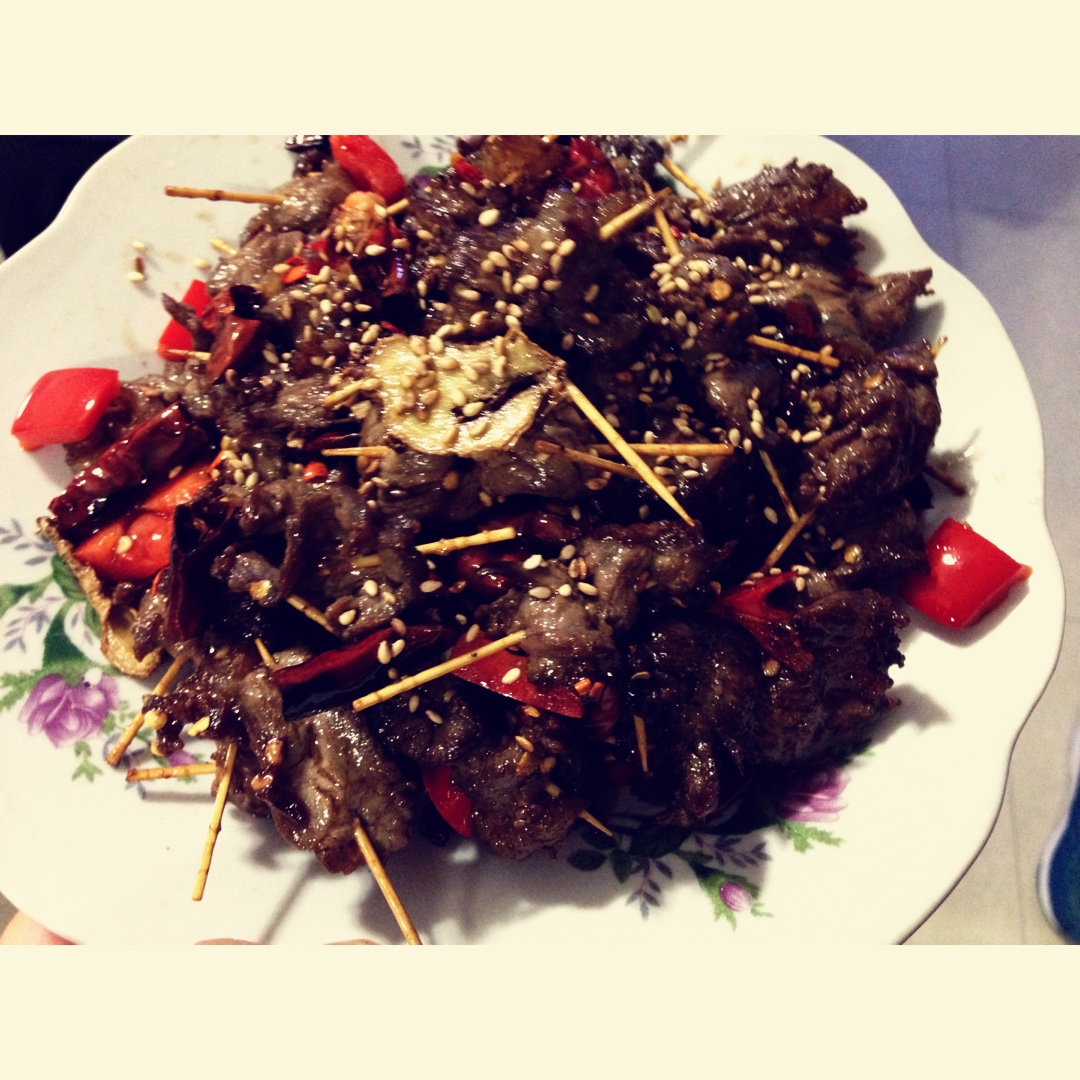 牙签牛肉 道地湖南味