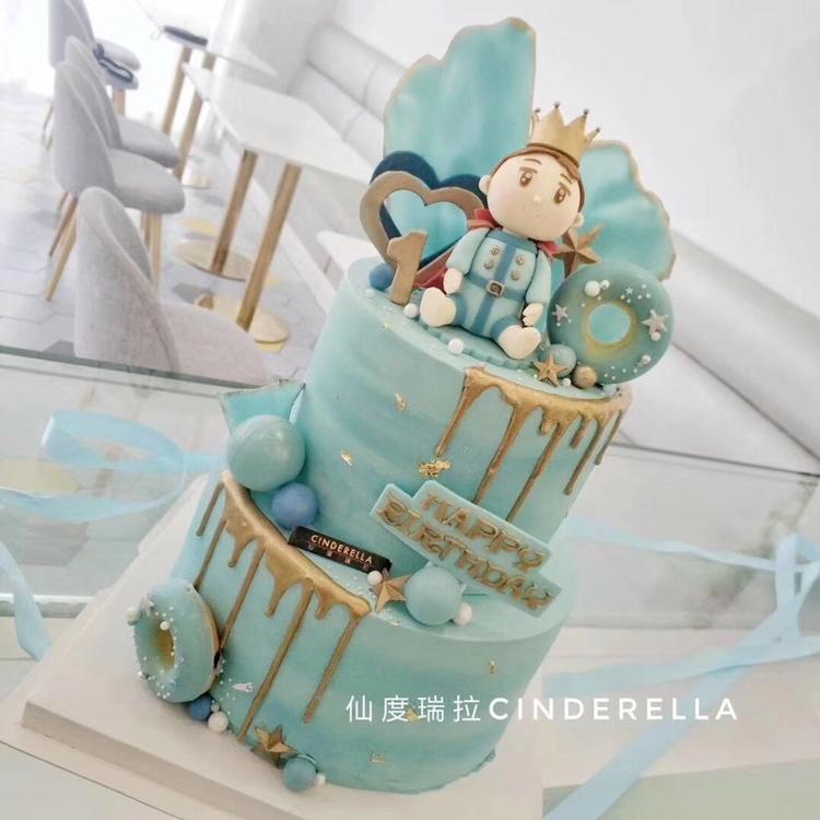 奶油翻糖蛋糕