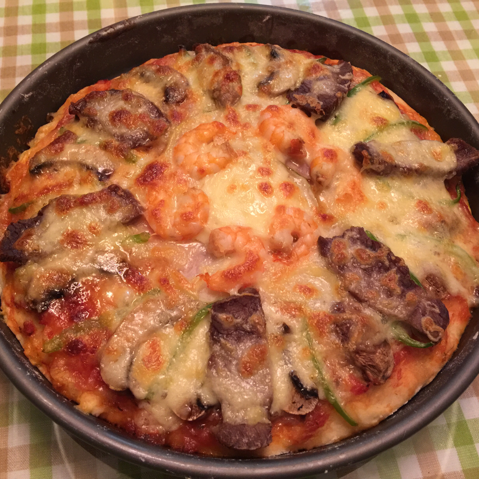 不用酵母的披萨底 No Yeast Pizza Dough