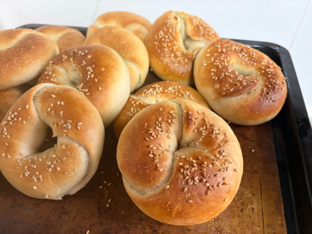 中国胃友好，喷喷香的椒盐贝果