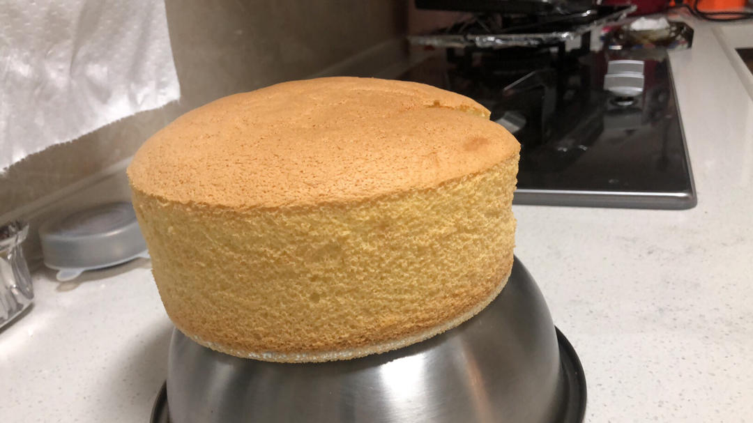 视频菜谱:原味戚风蛋糕8寸戚风蛋糕不裂