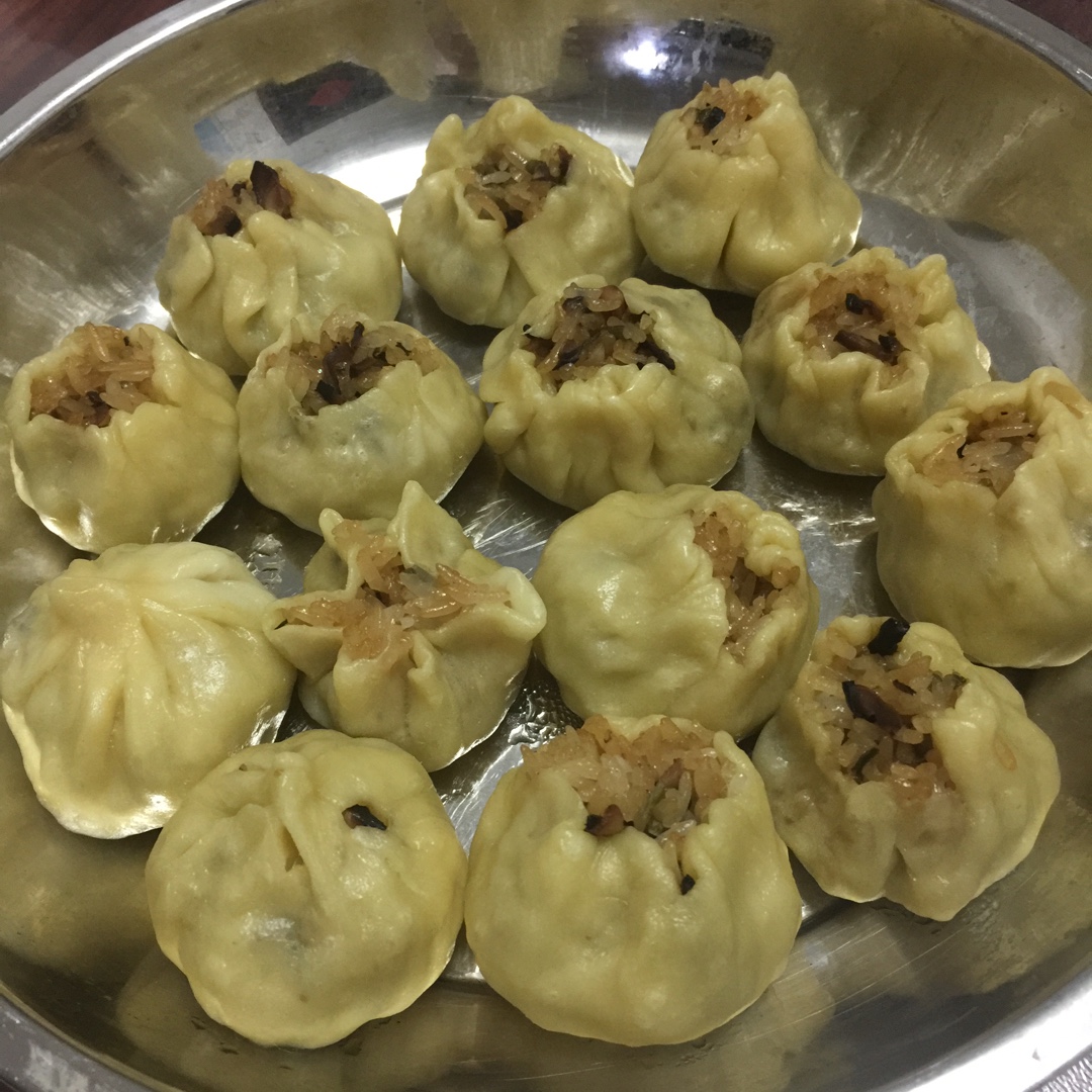 简易糯米烧卖（附烧卖包法）