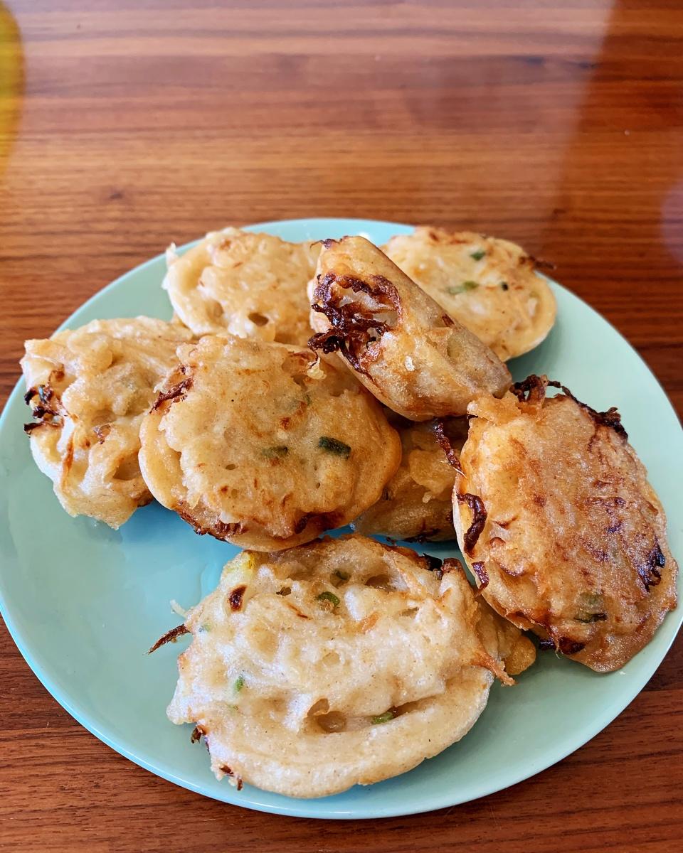 joyce张张做的童年的回忆油墩子萝卜丝饼