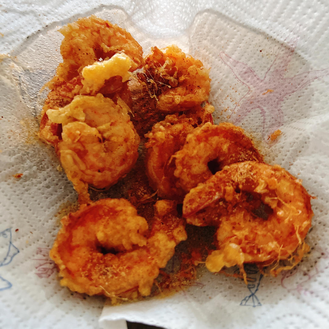 绝对不能错过！好吃到舔盘的椒盐大虾🦐