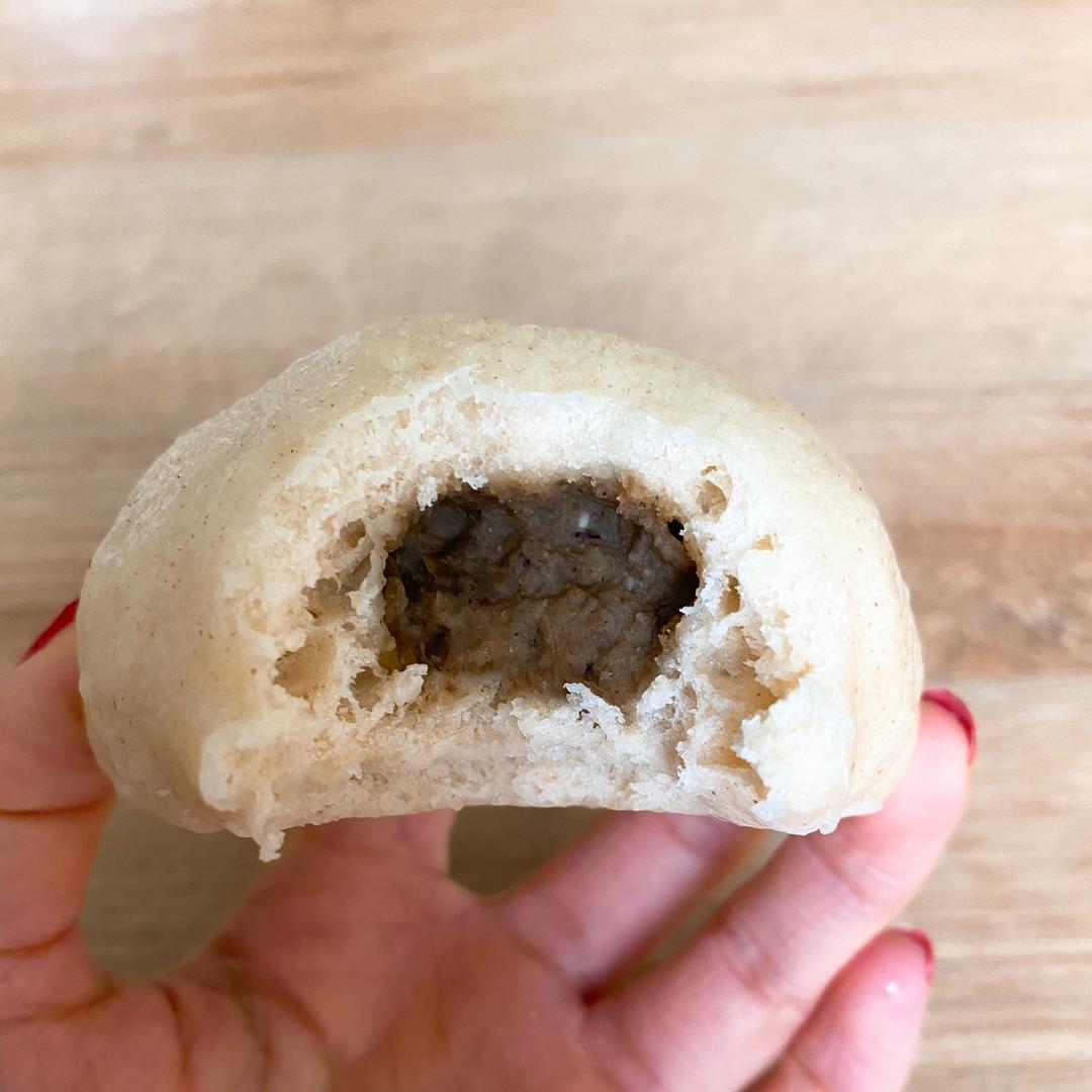 绿豆馅包子