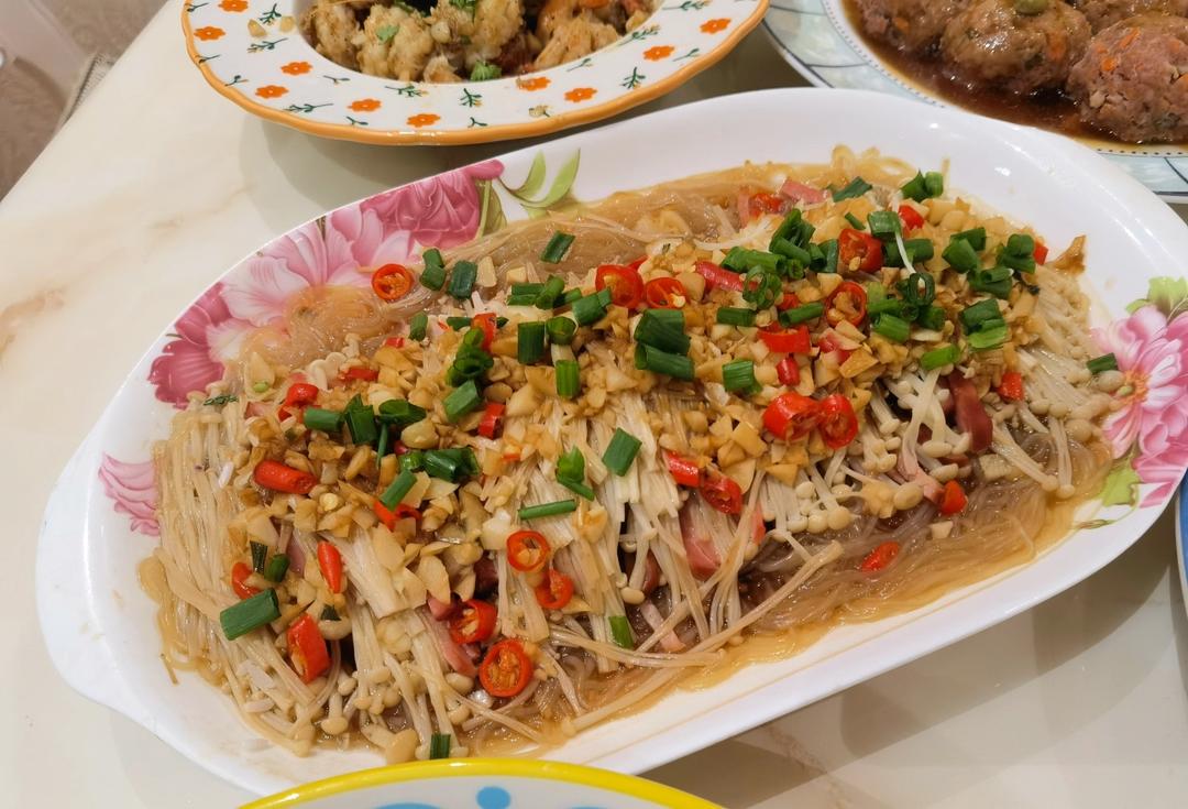 蒜蓉金针菇