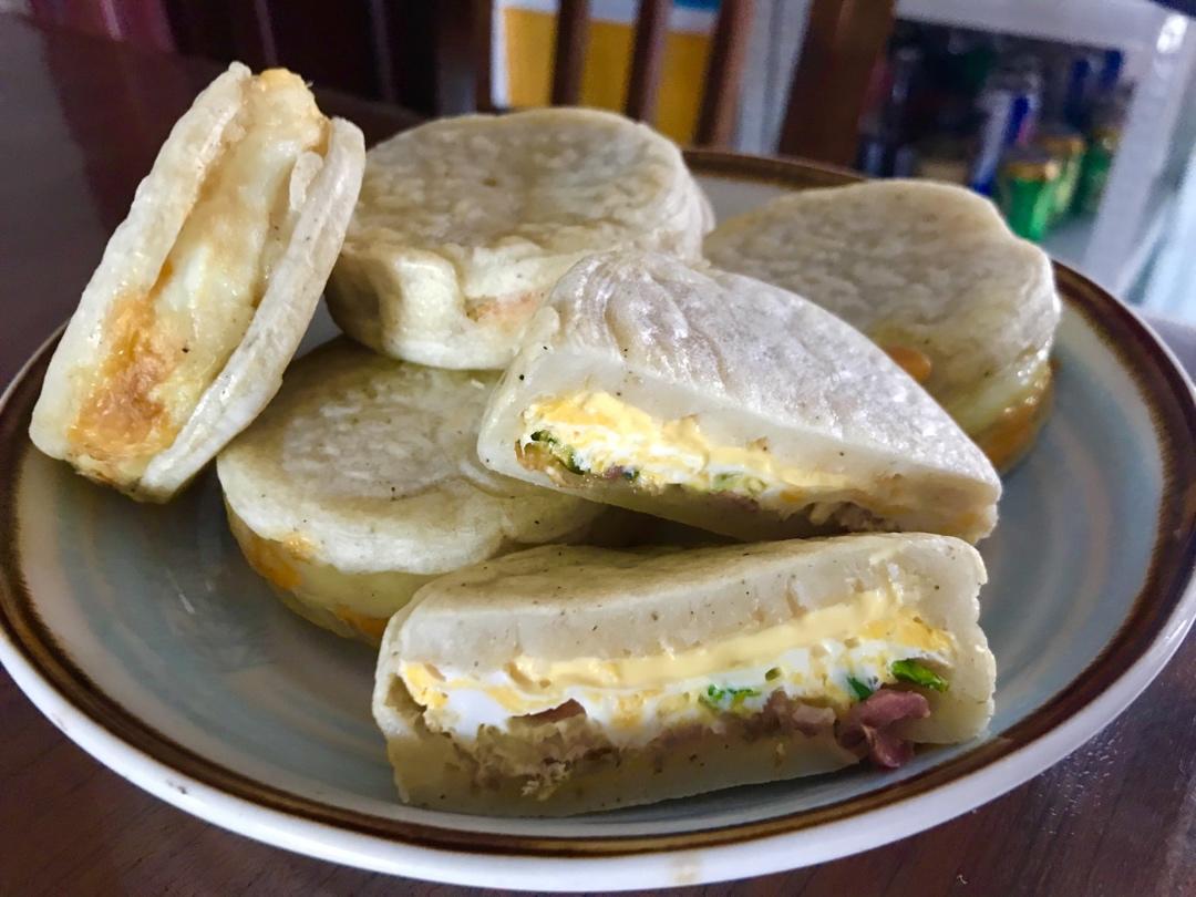 秒杀路边摊的鸡蛋汉堡