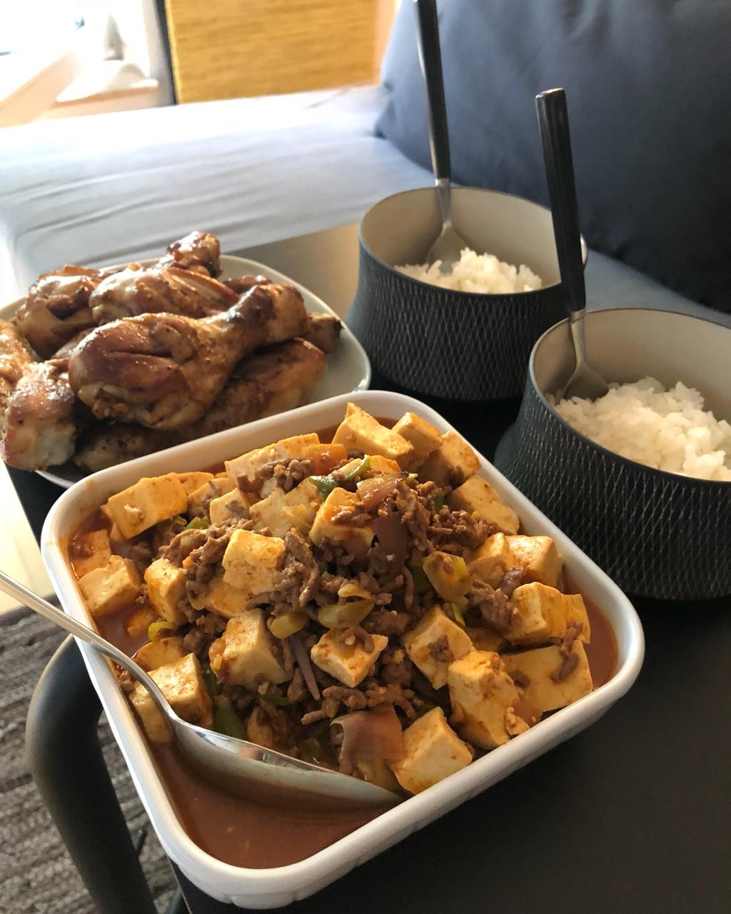 韩式辣酱肉末豆腐