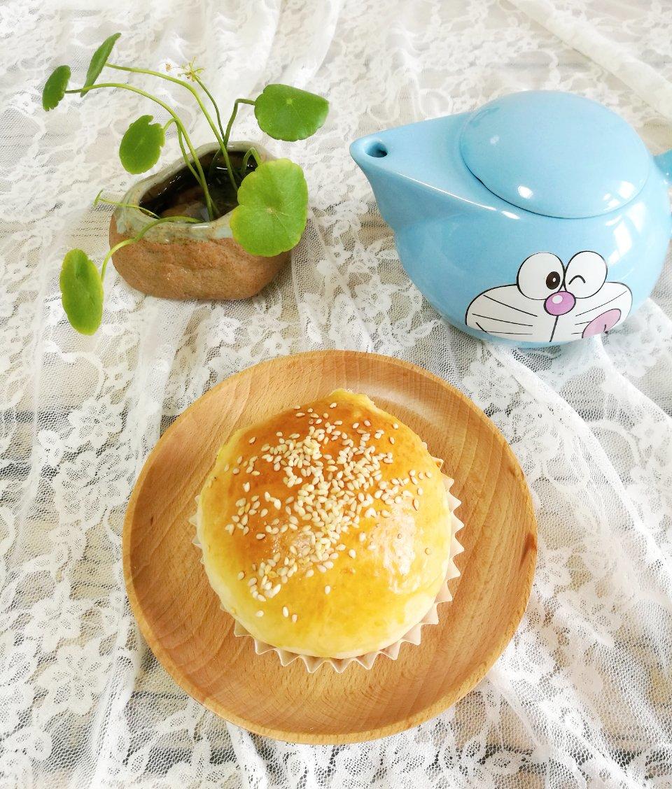 咸鸭蛋黄奶酥夹心面包