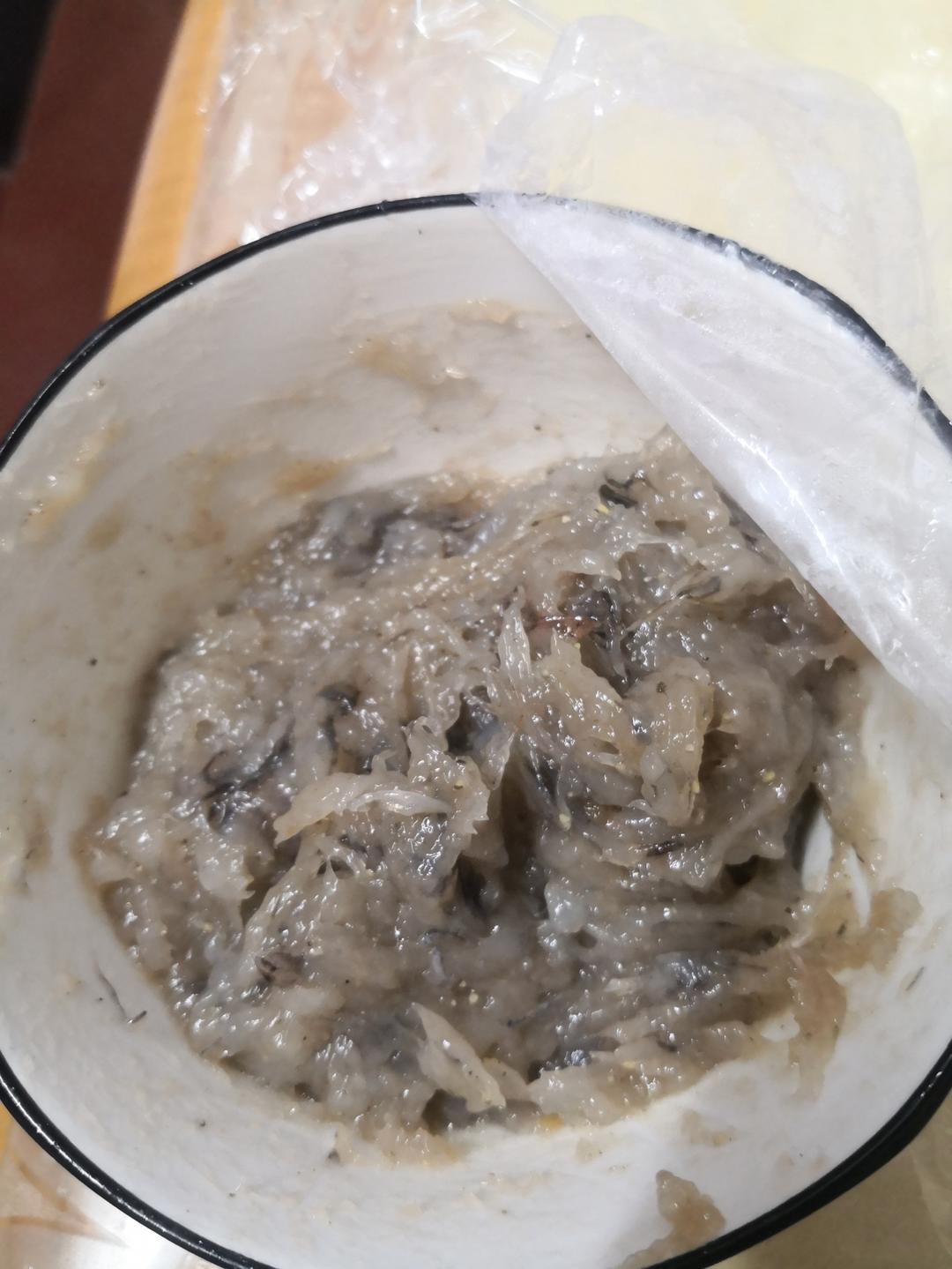 不加粉的Q弹虾滑
