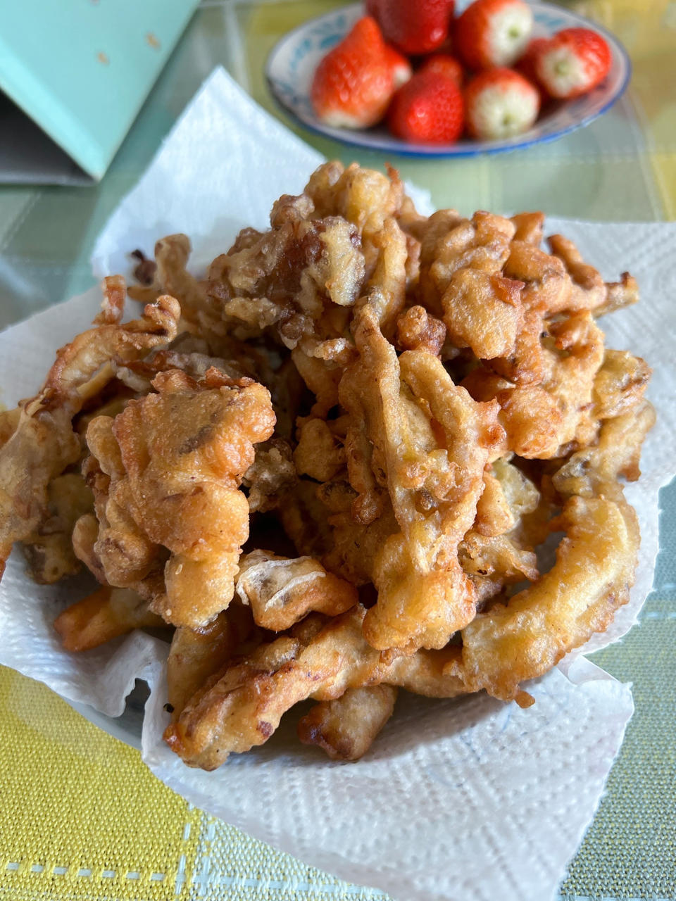 炸蘑菇