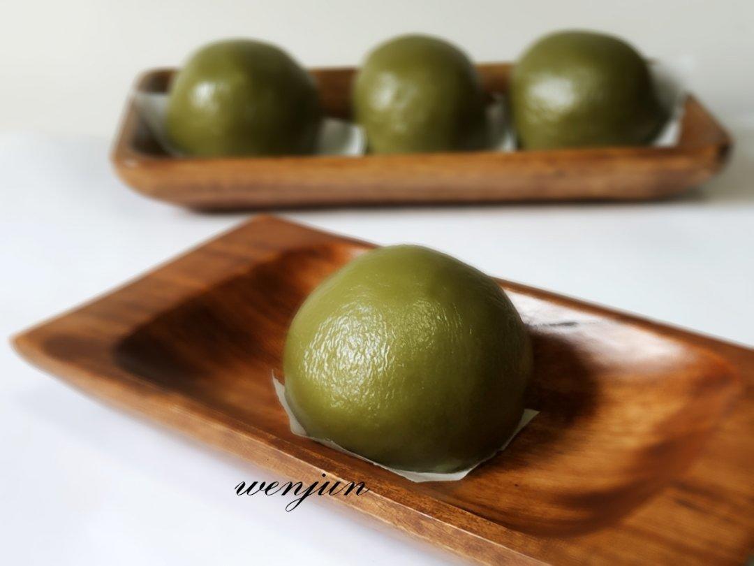 培根香菇春笋青团