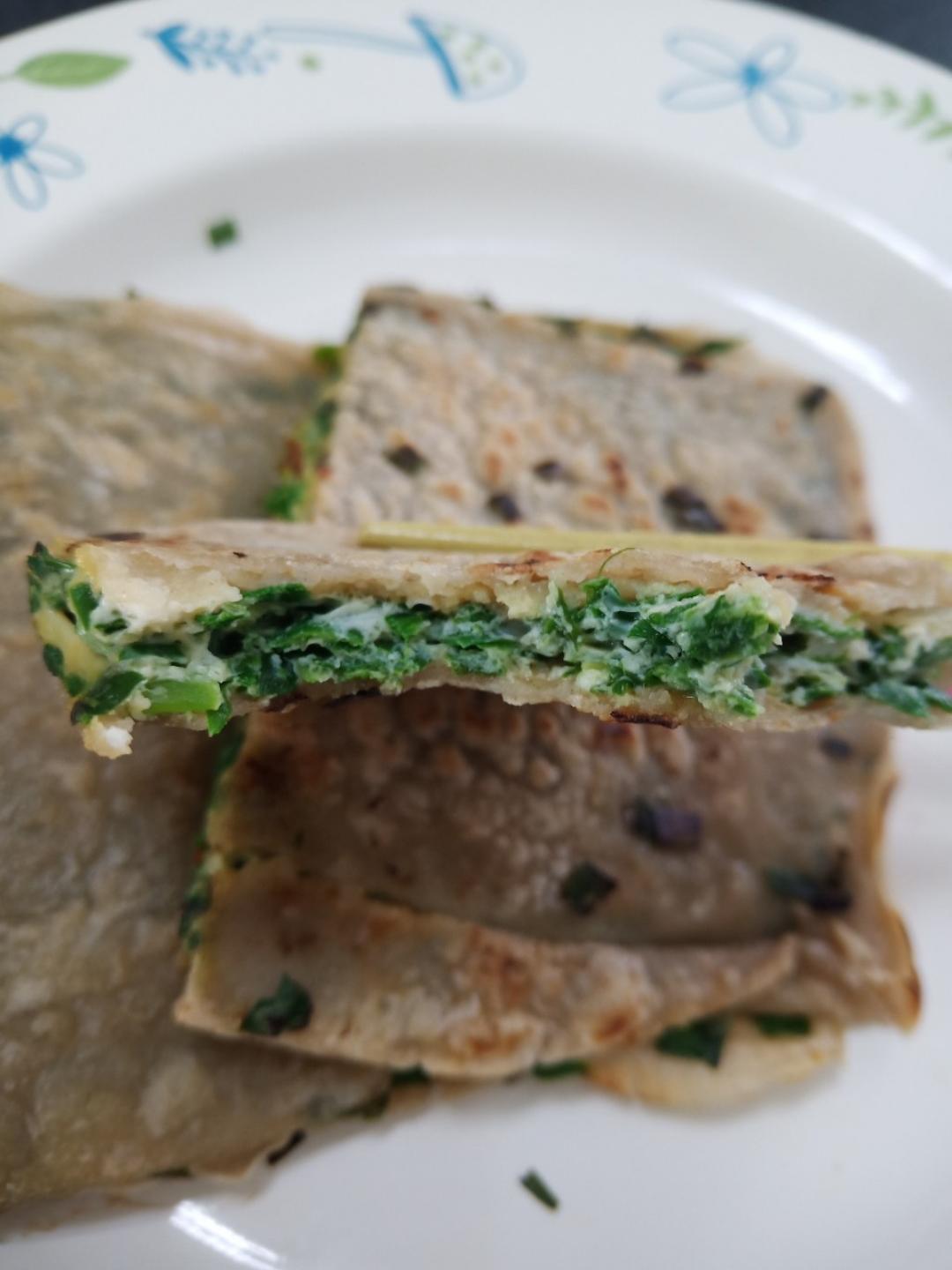 方便好吃到尖叫的大韭菜饼（比其他韭菜盒子都好吃）