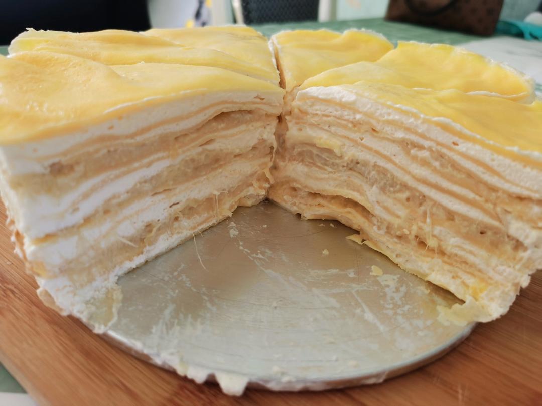 超好吃的榴莲千层6寸配方