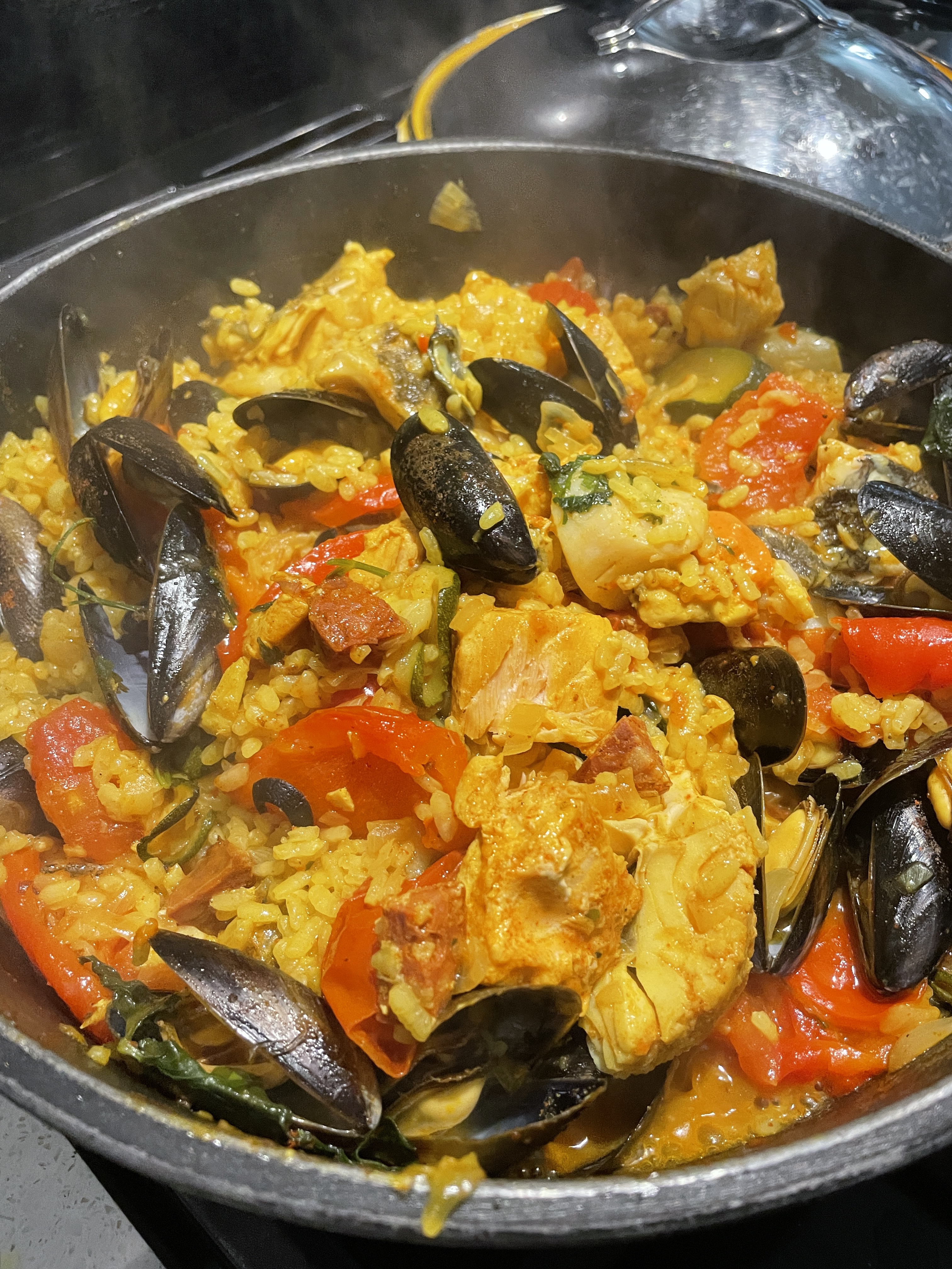 鲜美西班牙海鲜饭paella的做法 步骤8