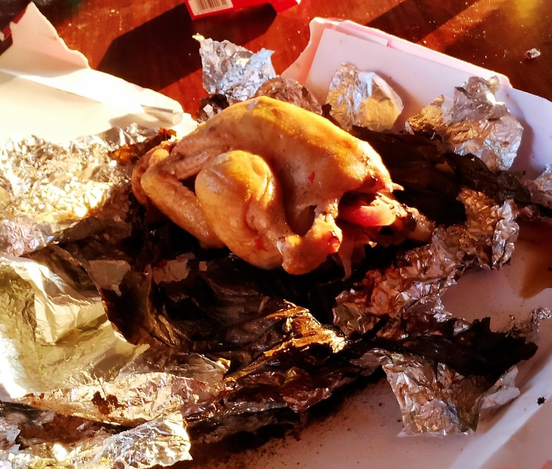 泥煨鸡(户外低配版)的做法