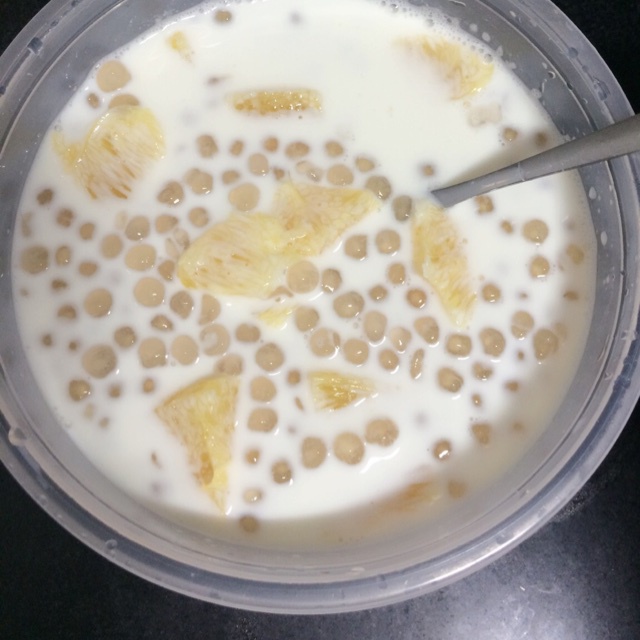 香橙椰浆西米露