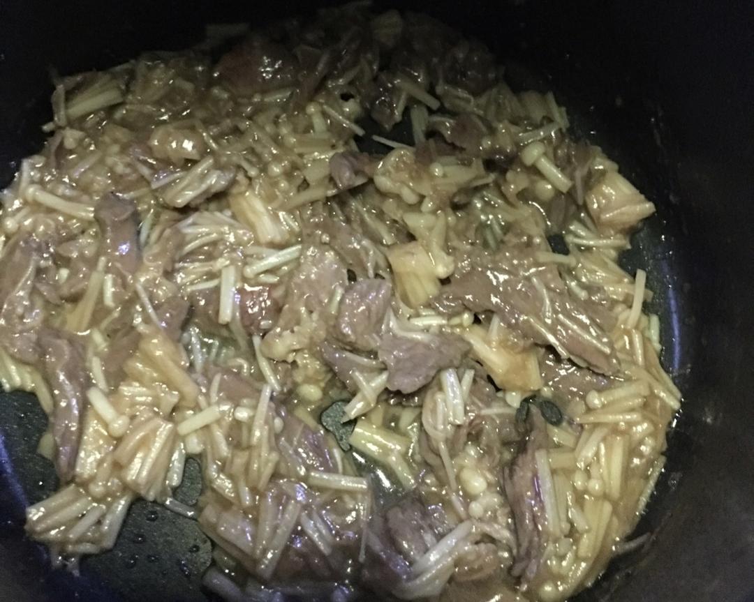 金针菇牛肉（日式味道）的做法