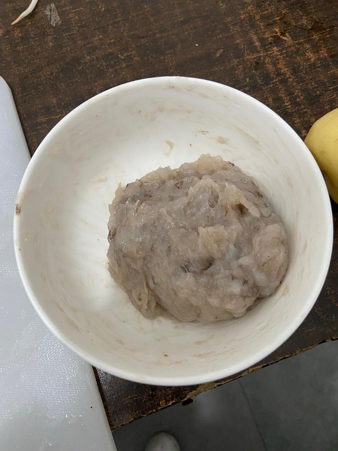 不加粉的Q弹虾滑