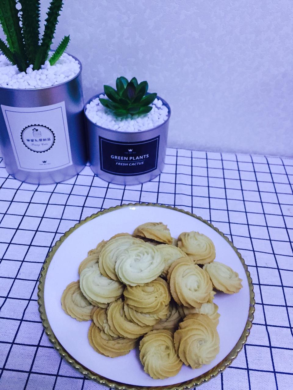 零失败花纹超级立体的黄油曲奇