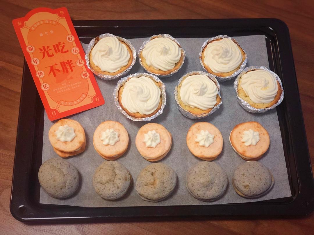 最近很🔥的空气蛋糕（附卡仕达酱做法）