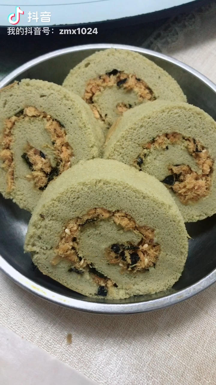 烫面抹茶蛋糕卷（卷不易裂）