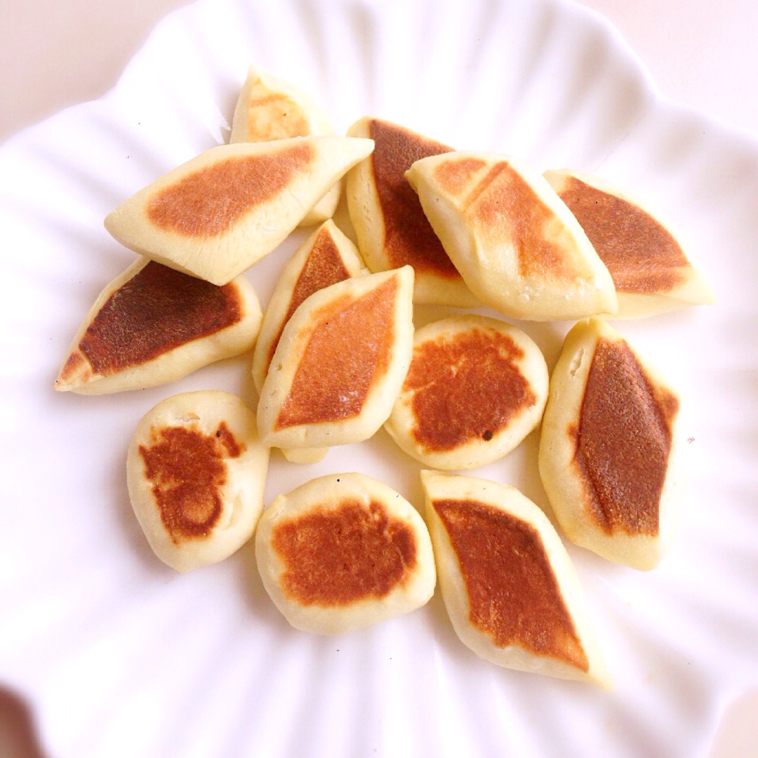 饼饼水果控做的免烤冰糖鸡蛋小烙饼外婆的味道